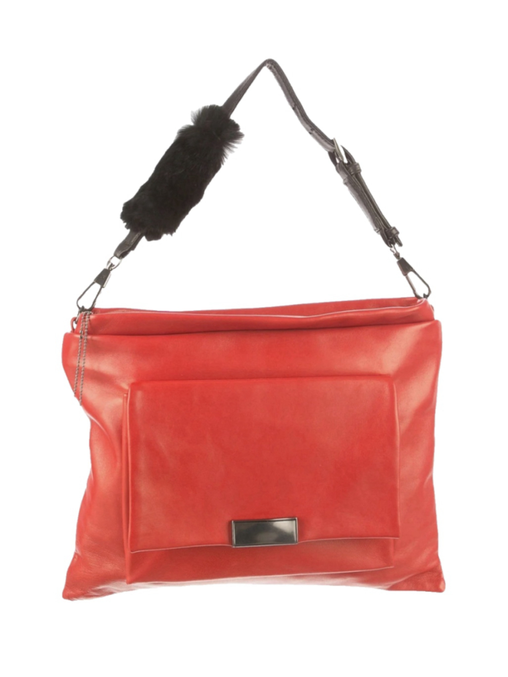Red 3.1 Phillip Lim leather Lynus Portfolio Leather Envelope Bag
